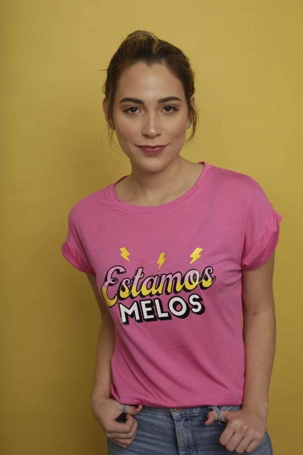 Camiseta Estamos Melos - Rosa