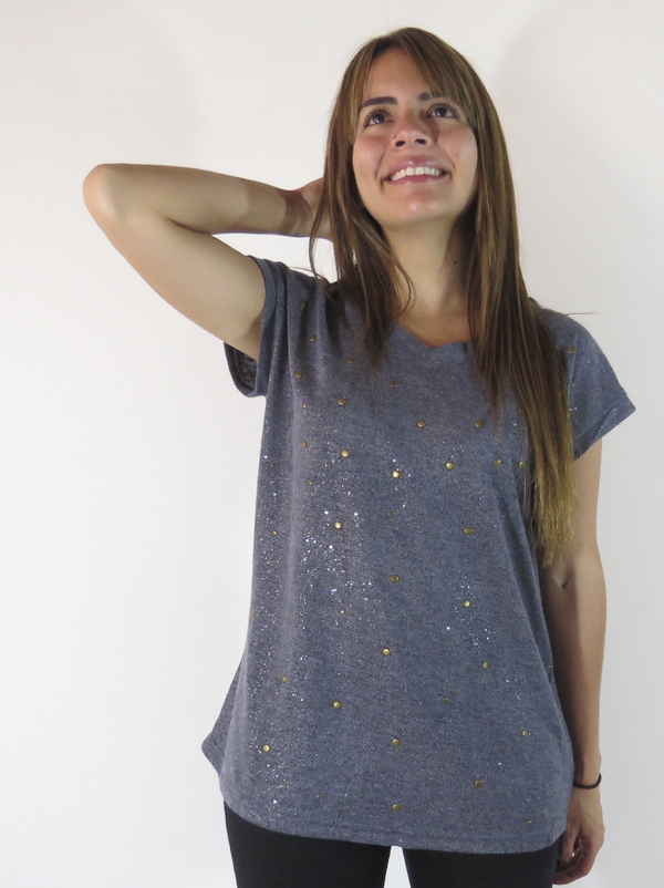 Camiseta brillantes-taches
