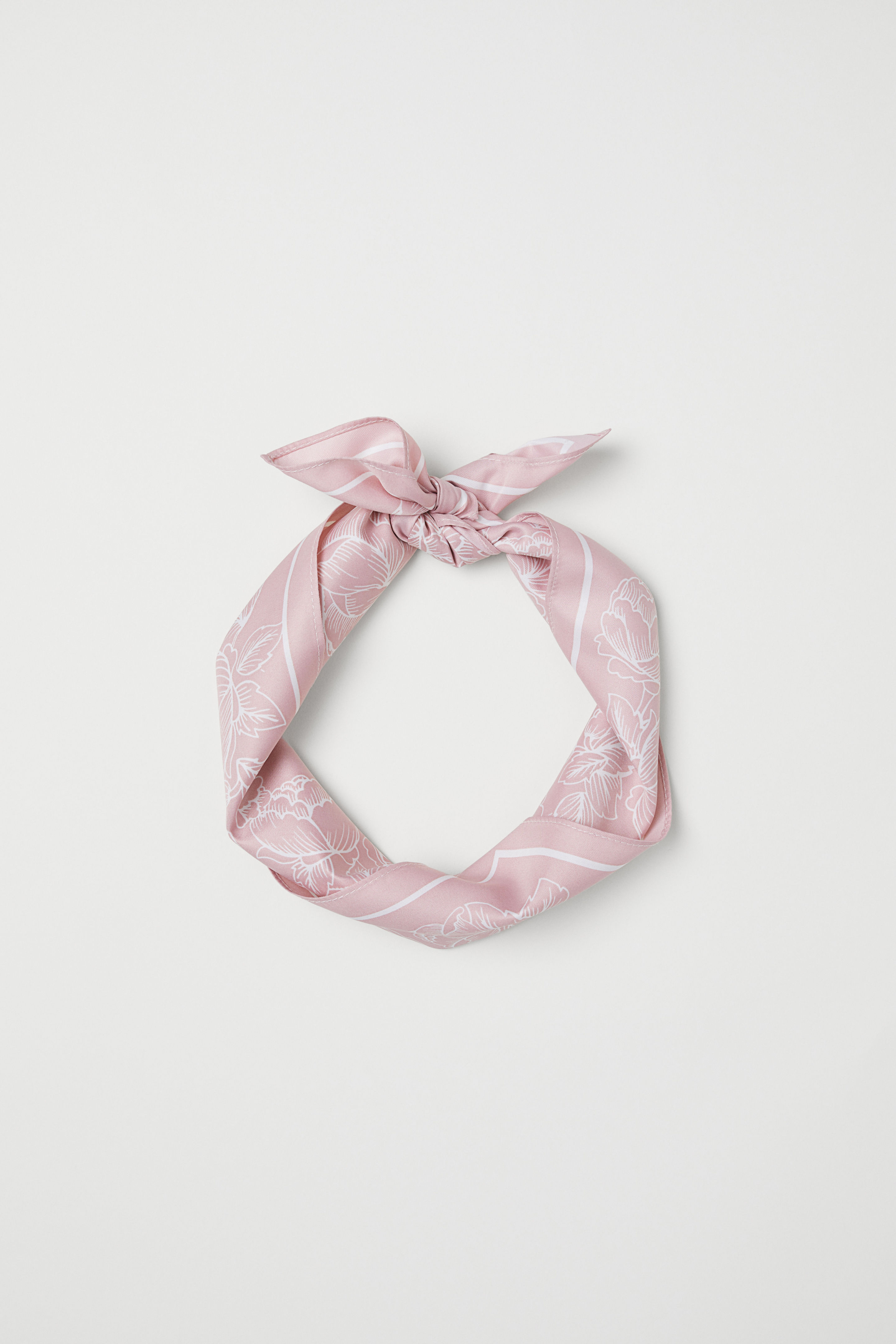 Scarf/Hairband - Powder Pink
