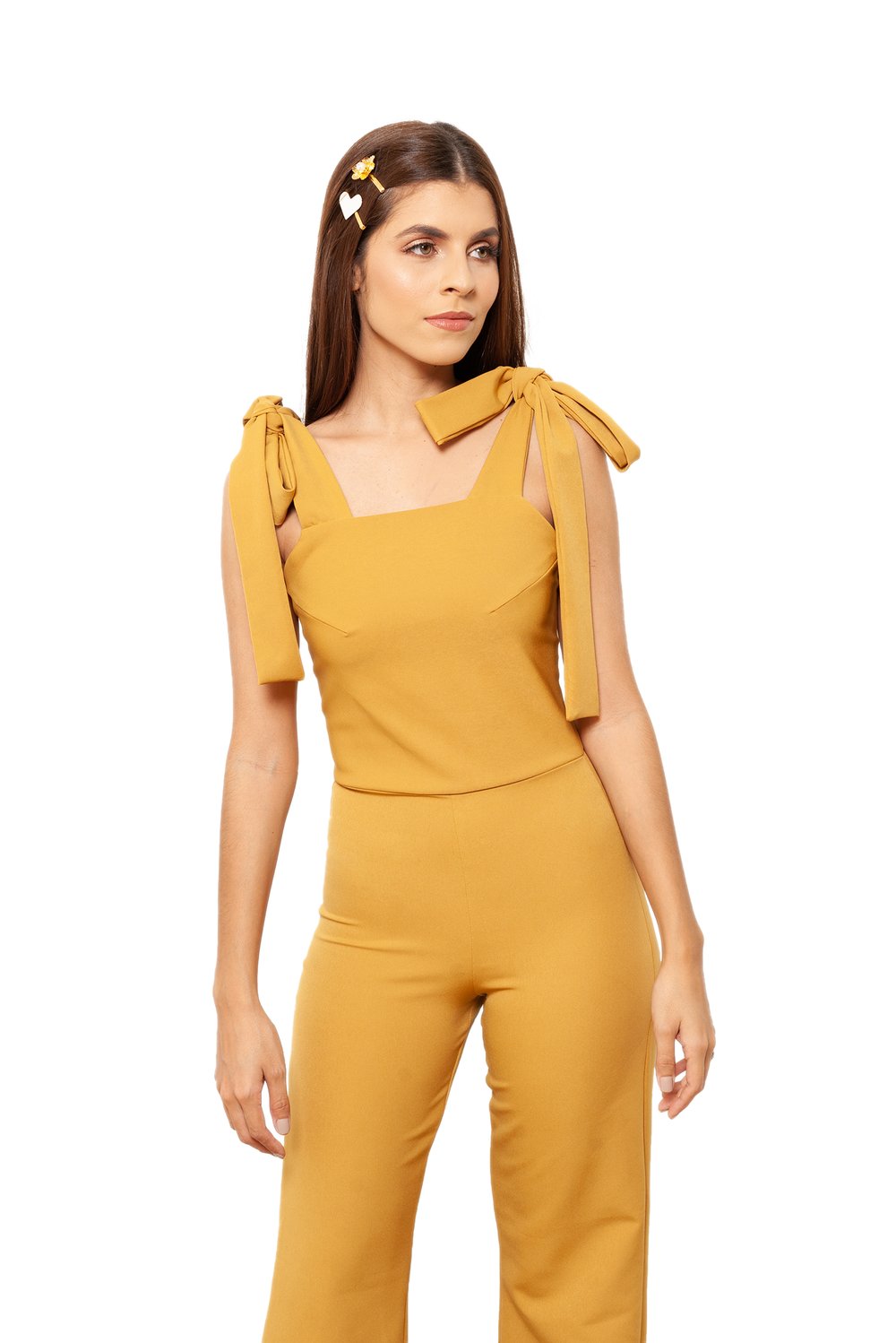 Amanecer Jumpsuit - Mostaza